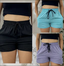 Kit 3 Shorts Tactel Femininos – Leves, Versáteis e Confortáveis
